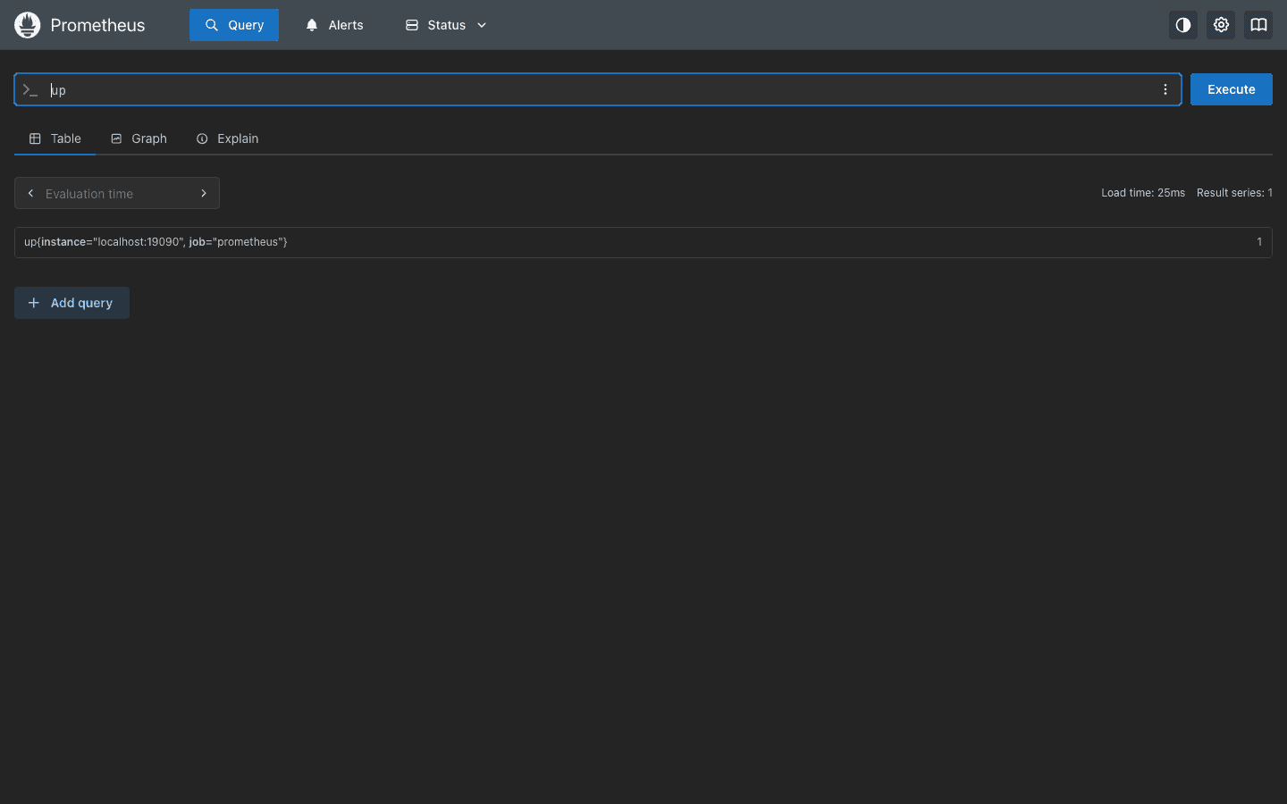 Prometheus expression browser