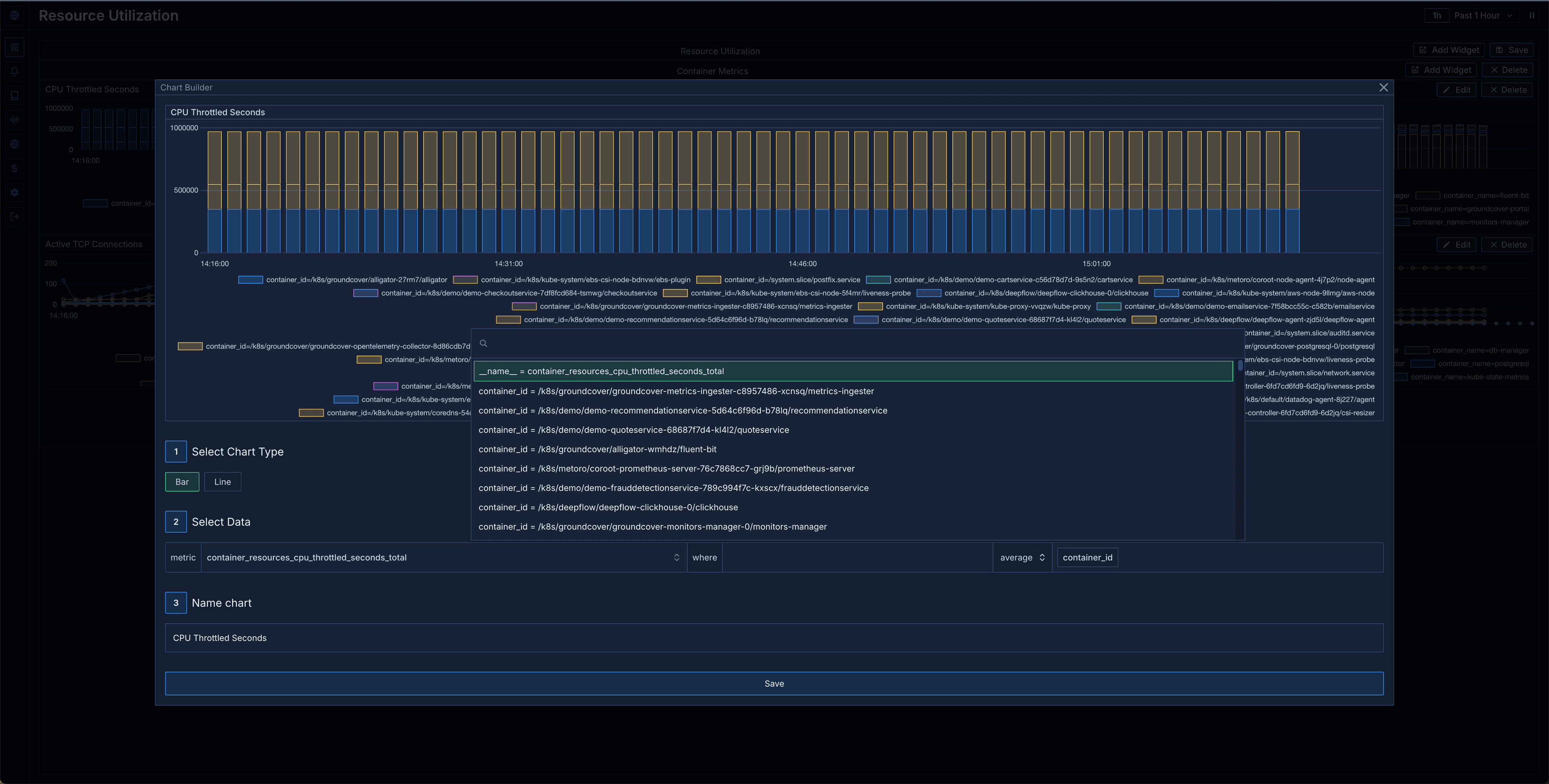 Create chart