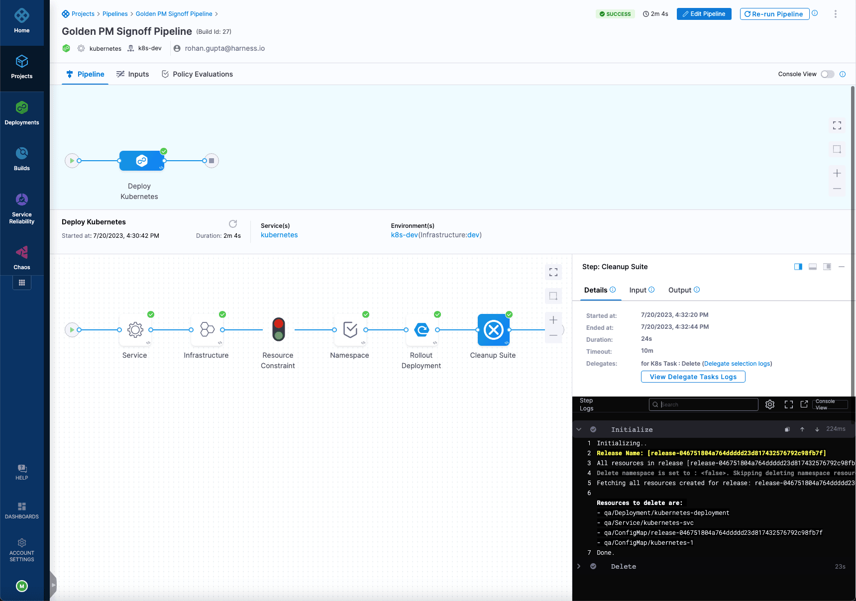 Harness Continuous Delivery