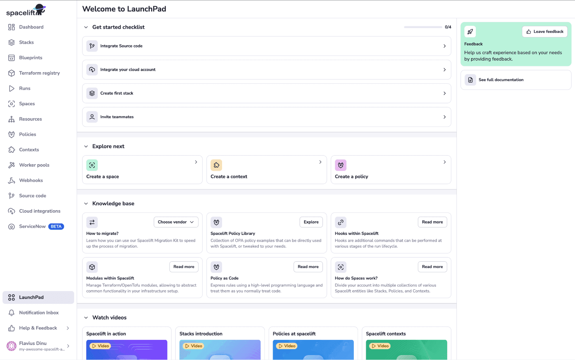 Spacelift Infrastructure Automation