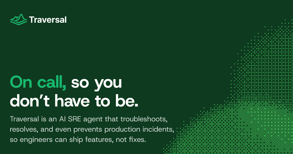 Traversal AI SRE product overview
